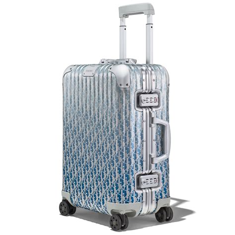 rimowa carry on dior|Dior Rimowa suitcase.